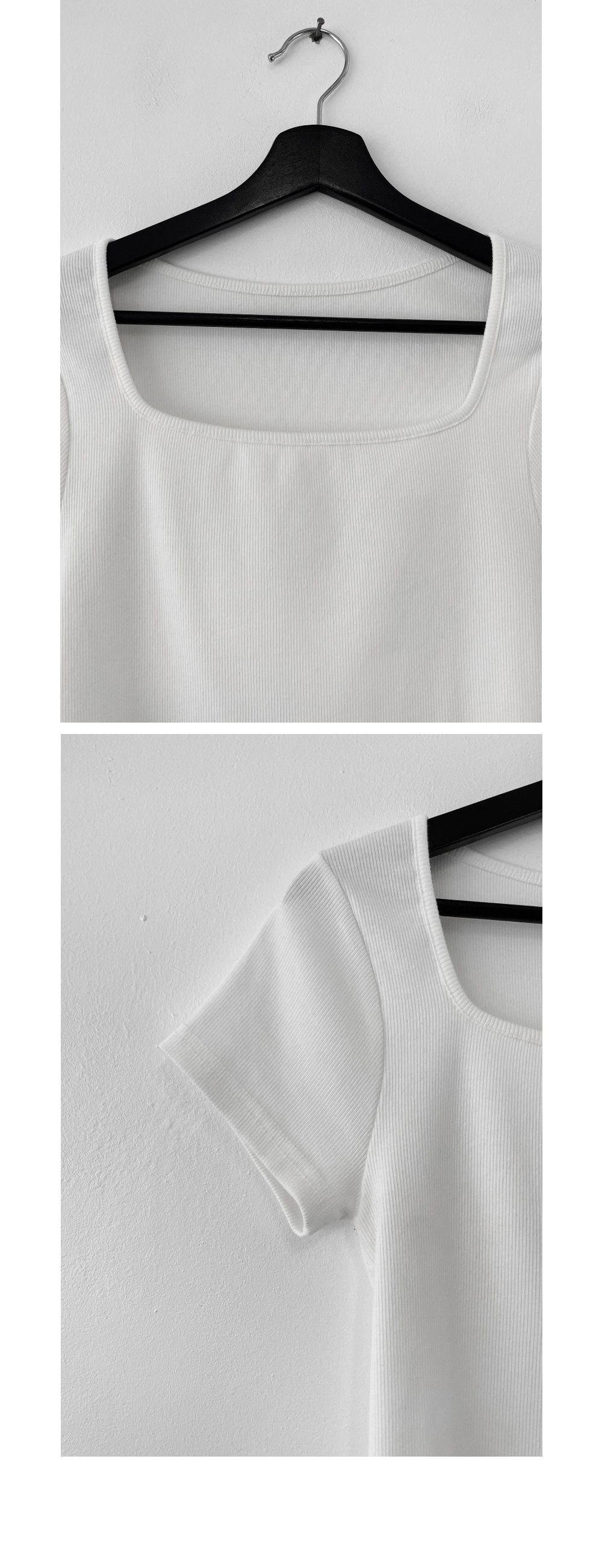 반팔 티셔츠 모델 착용 이미지-S1L21
